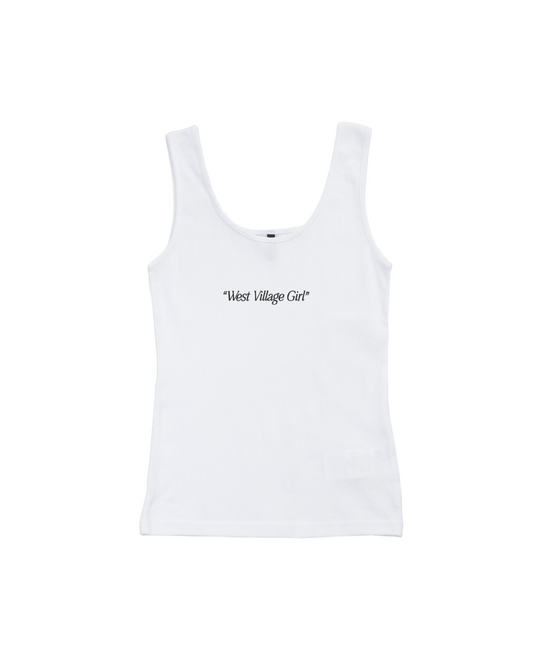 "West Village Girl" Tank Top - Bayard's x The Stoop Club