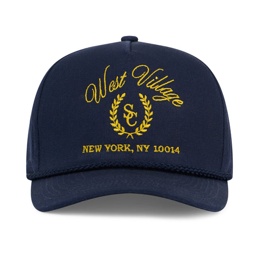 Navy West Village Crest Hat